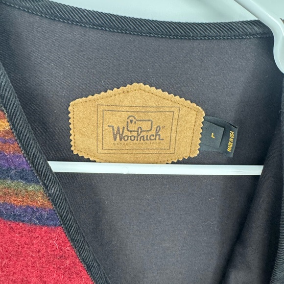 Woolrich Striped Wool Utility Vest XL - Picture 6 of 6